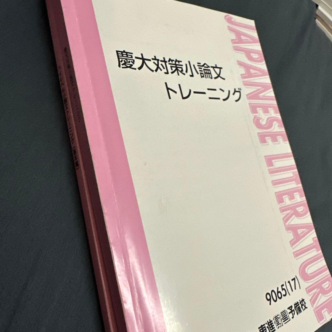 【慶應小論文】慶大対策小論文トレーニング 2冊セット