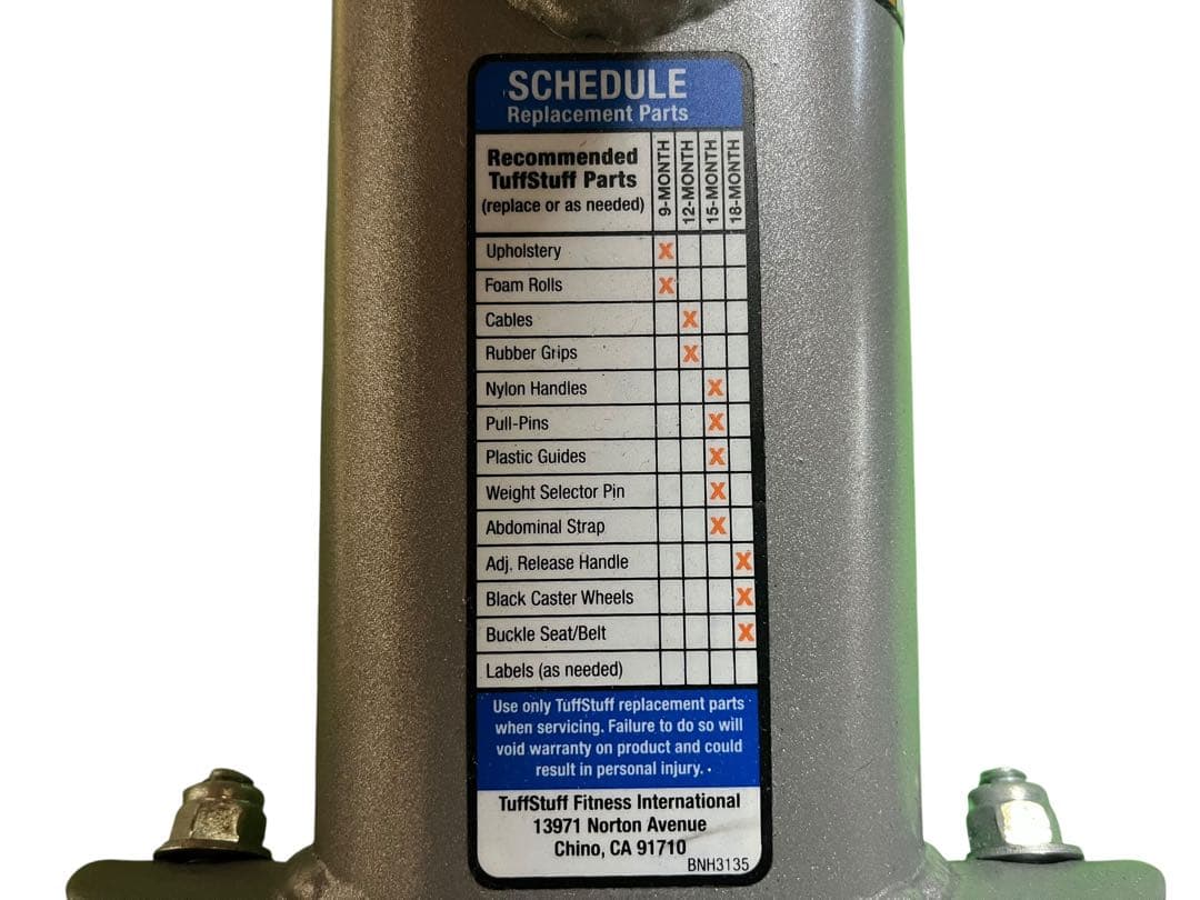 TuffStuff CDM-400 トレーニング フラット インクラインベンチ