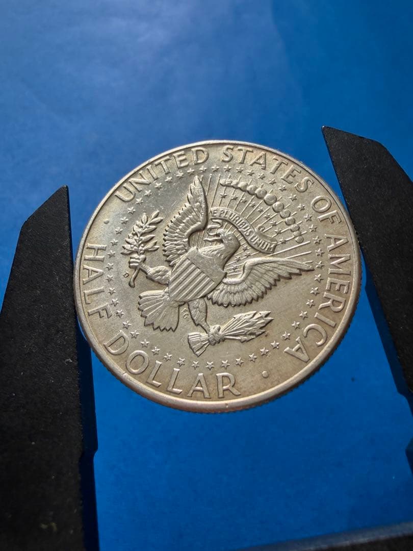 ケネディ　ハーフダラー銀貨　A18　1964年　アメリカ　JFK　50￠