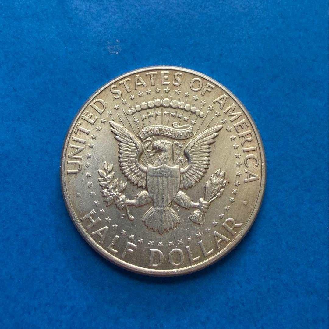 ケネディ　ハーフダラー銀貨　A18　1964年　アメリカ　JFK　50￠