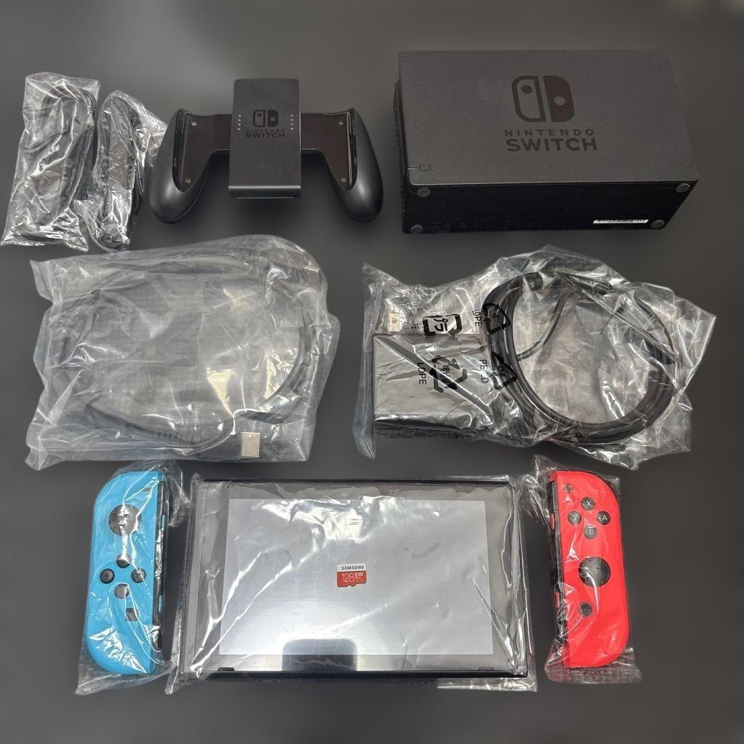 NINTEDO SWITCH 本体　初期型　SDカード128GB付き
