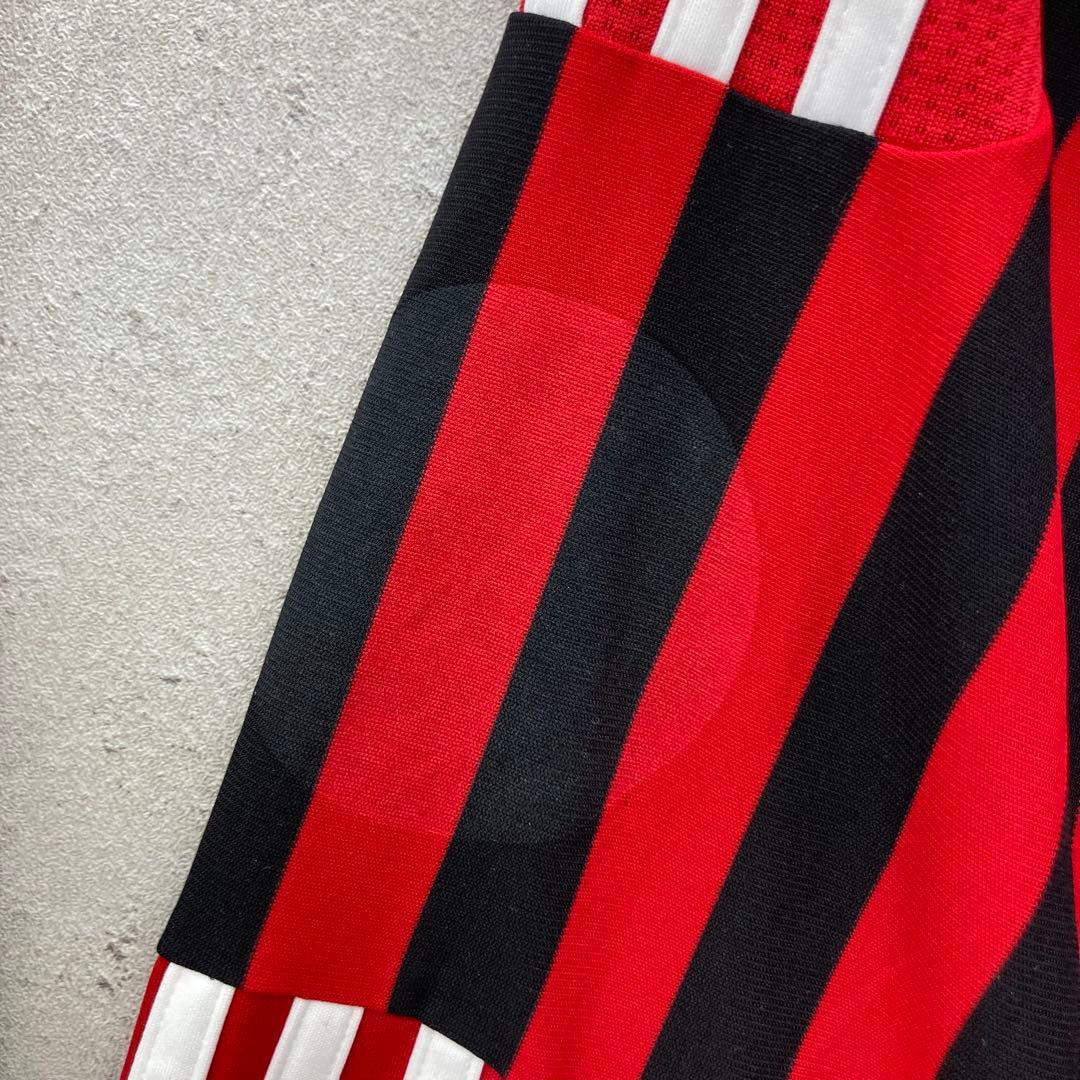 adidas アディダス イブラヒモビッチ ユニフォーム 長袖 M 赤黒白