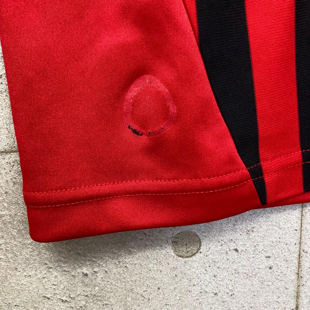 adidas アディダス イブラヒモビッチ ユニフォーム 長袖 M 赤黒白