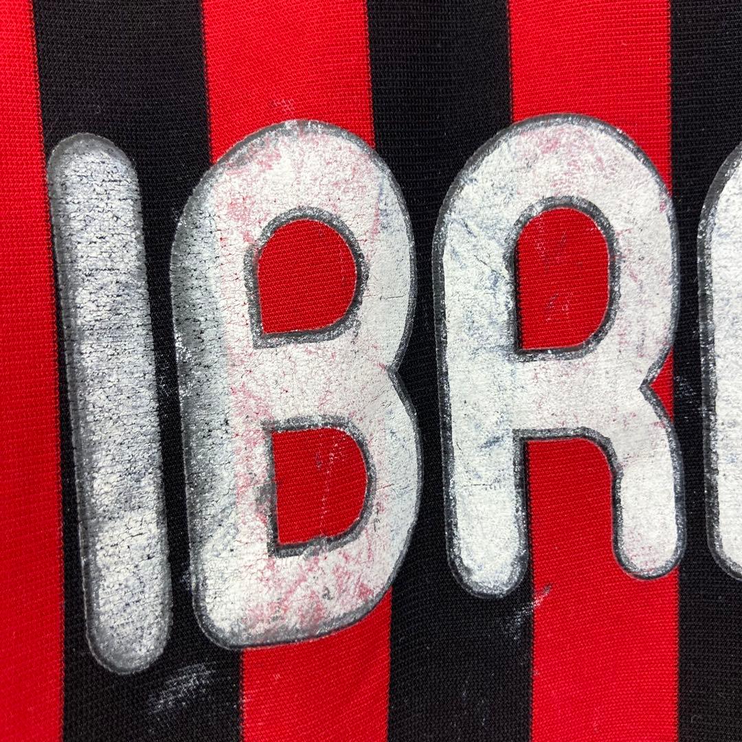 adidas アディダス イブラヒモビッチ ユニフォーム 長袖 M 赤黒白