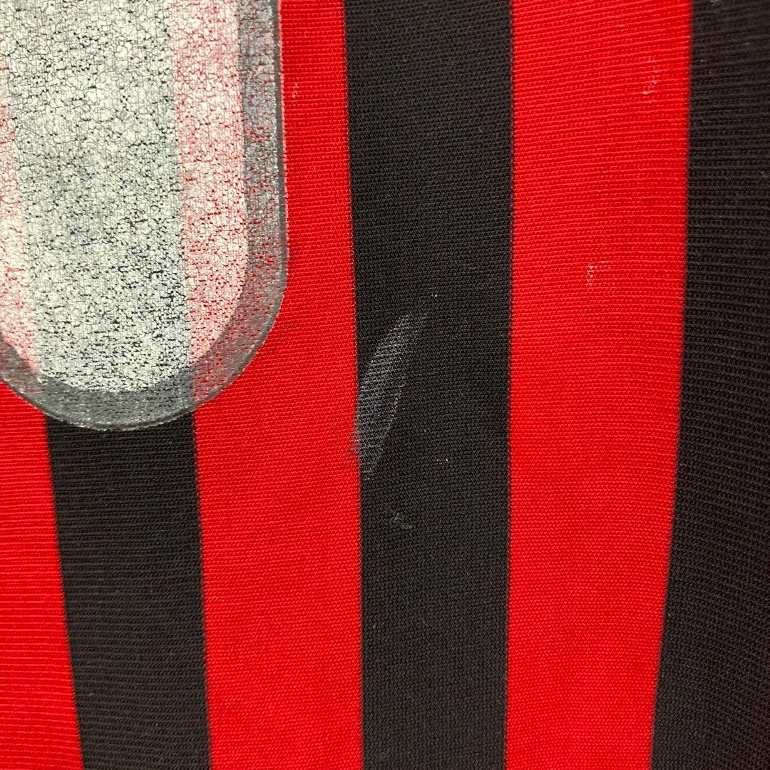 adidas アディダス イブラヒモビッチ ユニフォーム 長袖 M 赤黒白