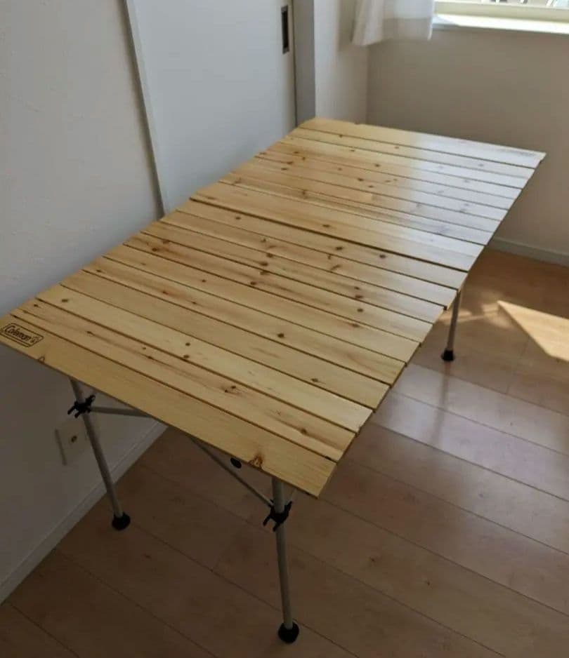 コールマンColeman Natural Wood Roll Table 120