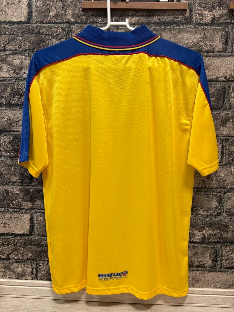 98年　コロンビア代表ユニフォーム　バルデラマ　レトロ