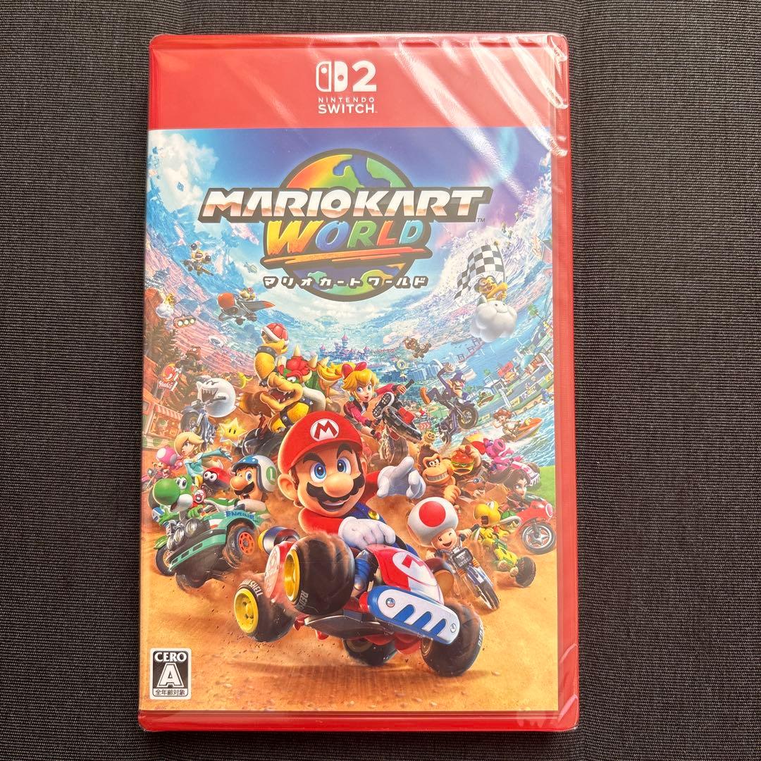 マリオカートワールド　新品未使用