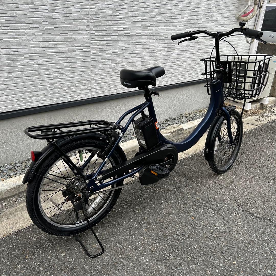 パナソニック 電動アシスト自転車 前カゴ・リヤキャリア付き BE-ELSW013
