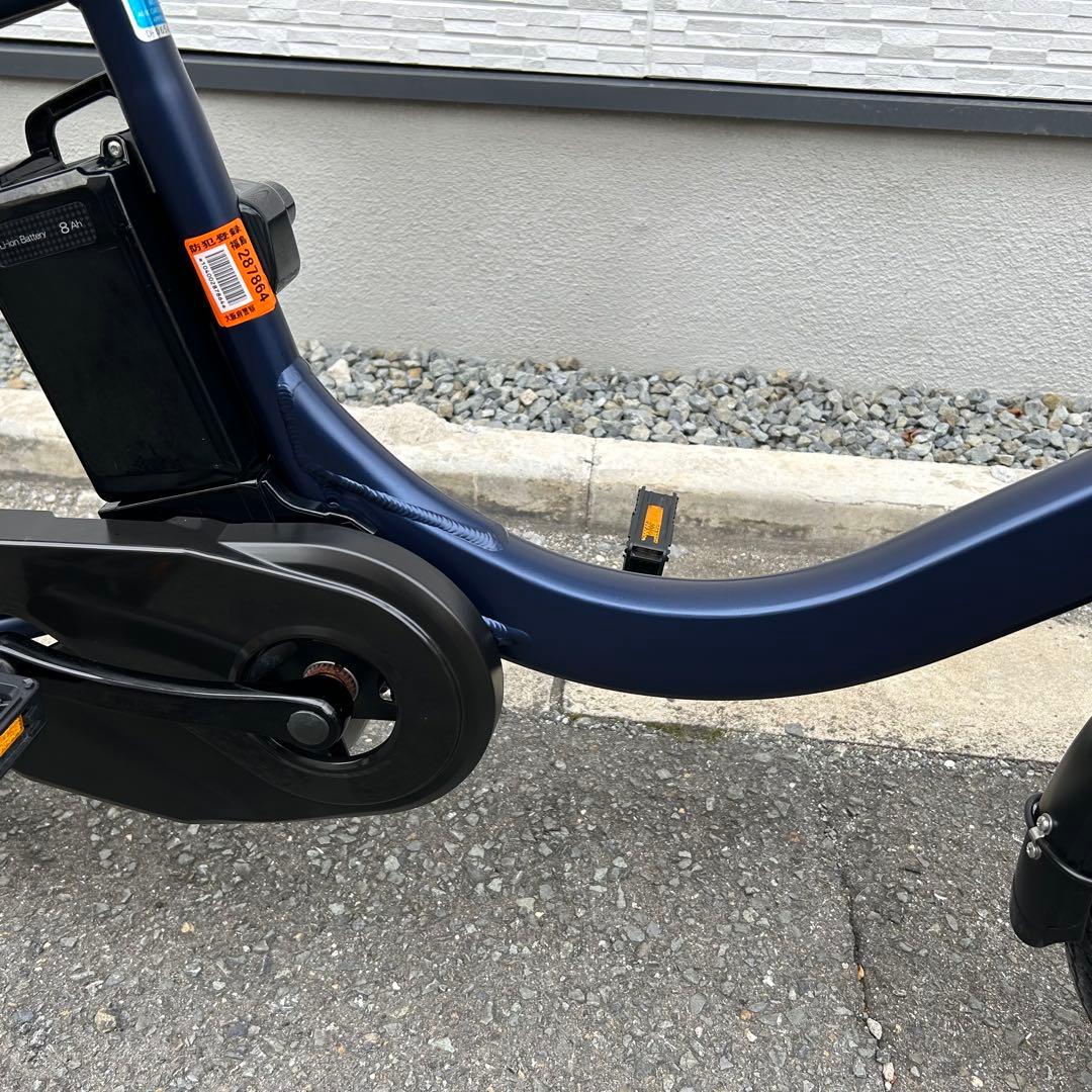 パナソニック 電動アシスト自転車 前カゴ・リヤキャリア付き BE-ELSW013