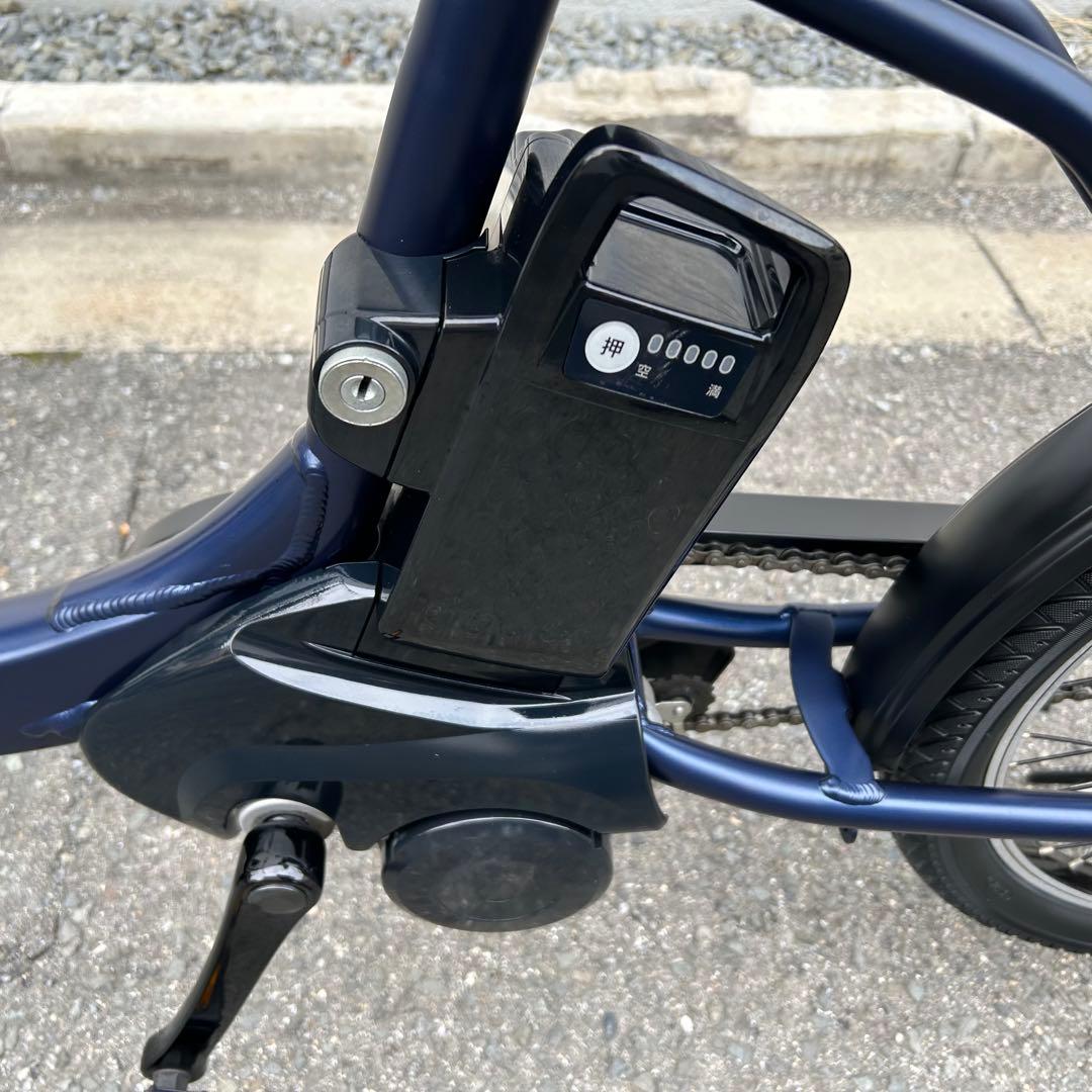 パナソニック 電動アシスト自転車 前カゴ・リヤキャリア付き BE-ELSW013