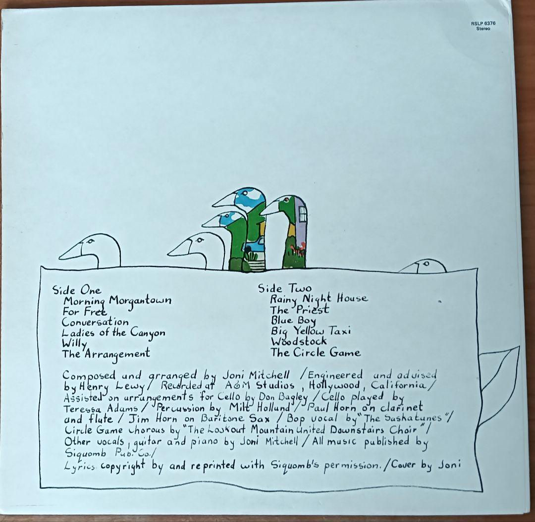 Joni Mitchell /Ladies Of The Canyon/英初期盤