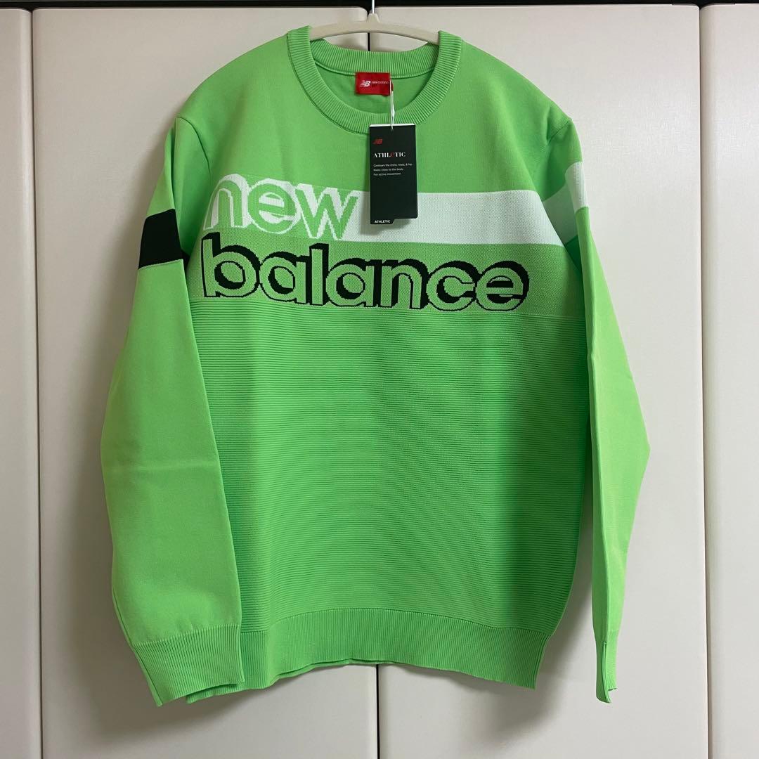 ⭐️新品　ニューバランス　ゴルフ　クルーネックニット　L
