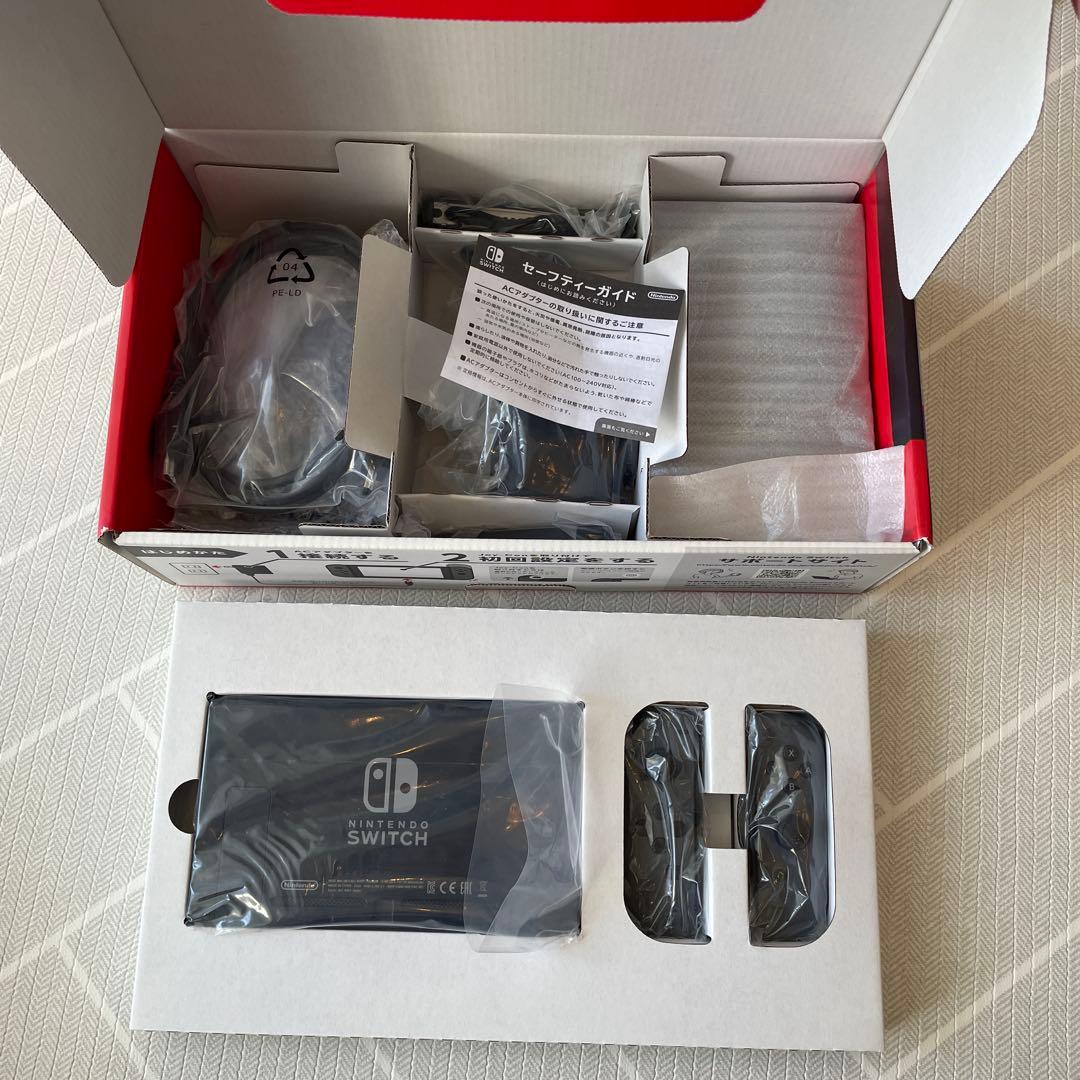 Nintendo Switch グレー本体セット　マイクロSD256GB付き
