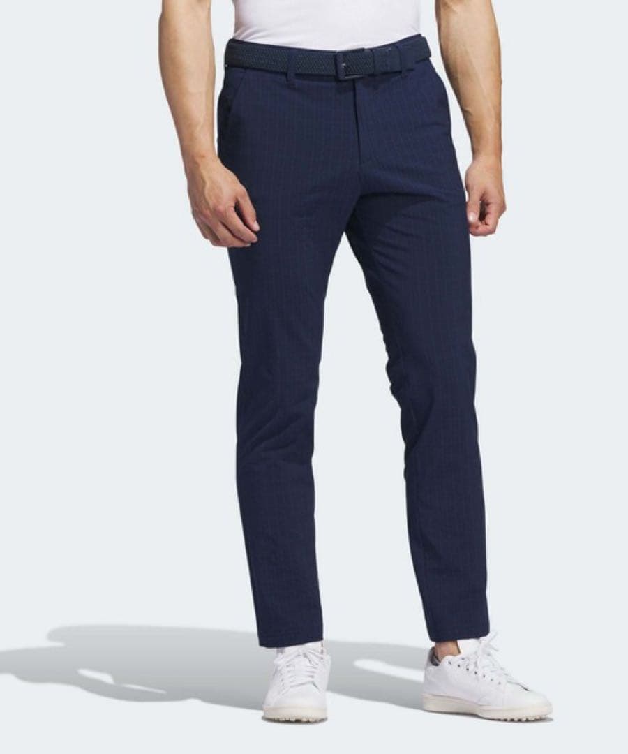 79 M 新品 adidas アディダス ゴルフパンツ 撥水 テーパード メンズ