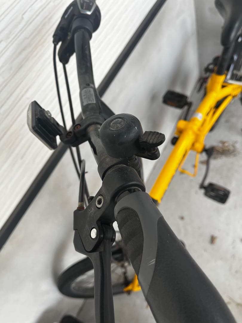 『引き取りの場合は1万円引き』HUMMER 折りたたみ自転車 黄色　オレンジ