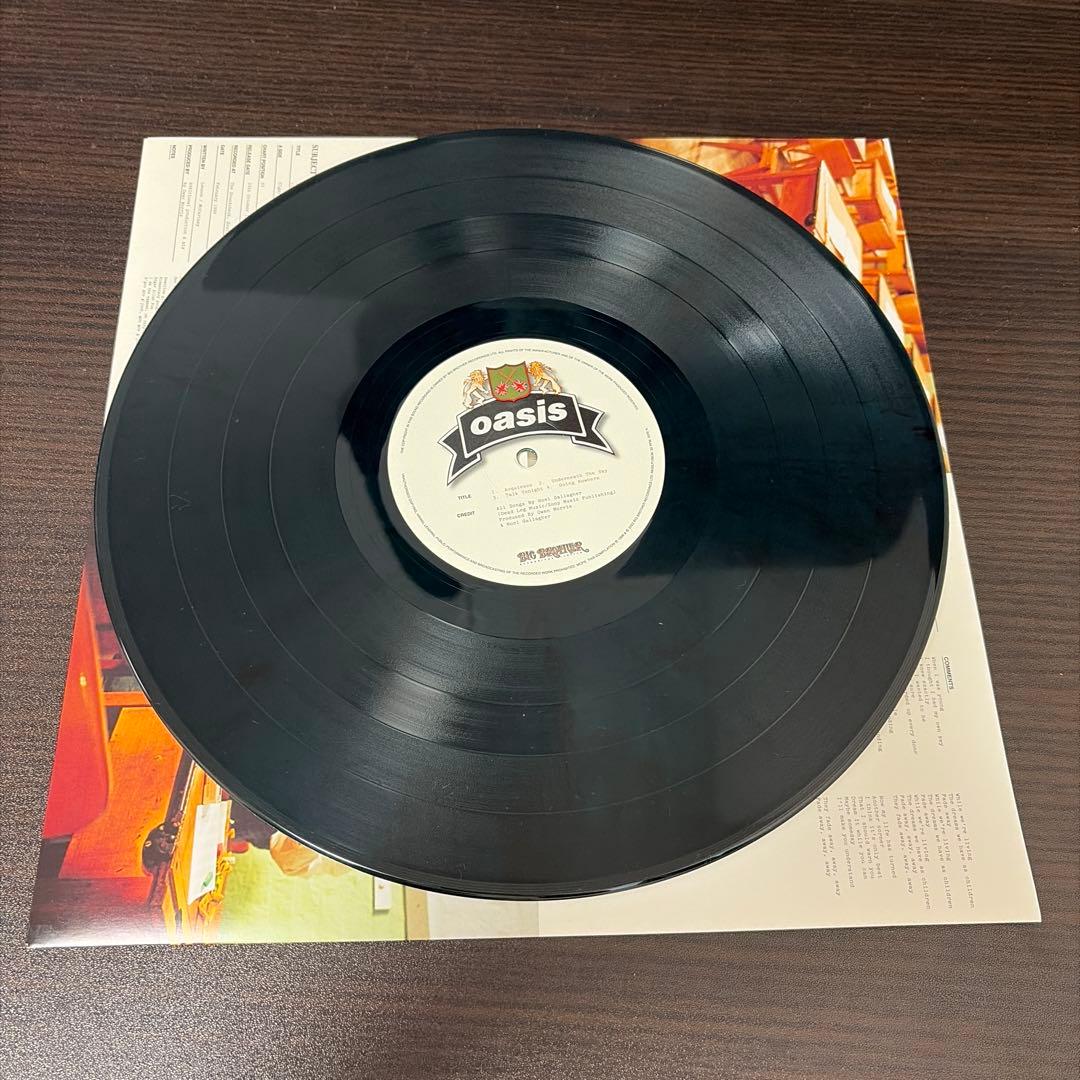 洋楽 oasis The Masterplan Green & Black Vinyl