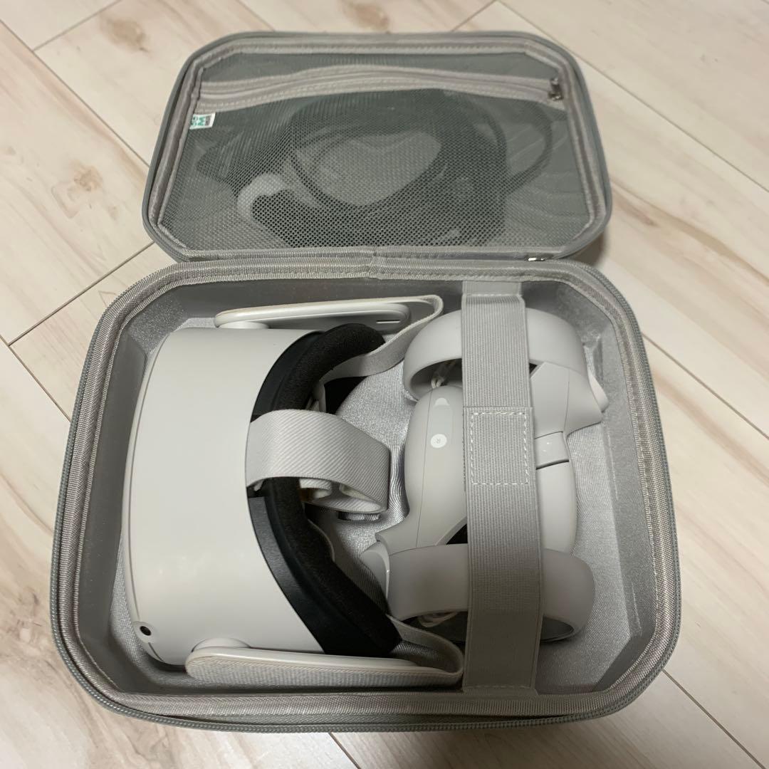  Quest 2 256GB 持ち運び用ケース、電池、5mケーブル付
