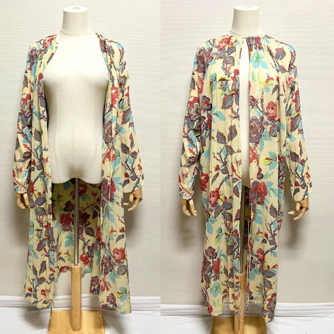 美品 ソレイアード 4way コットンボイル カシュクール ロングワンピース