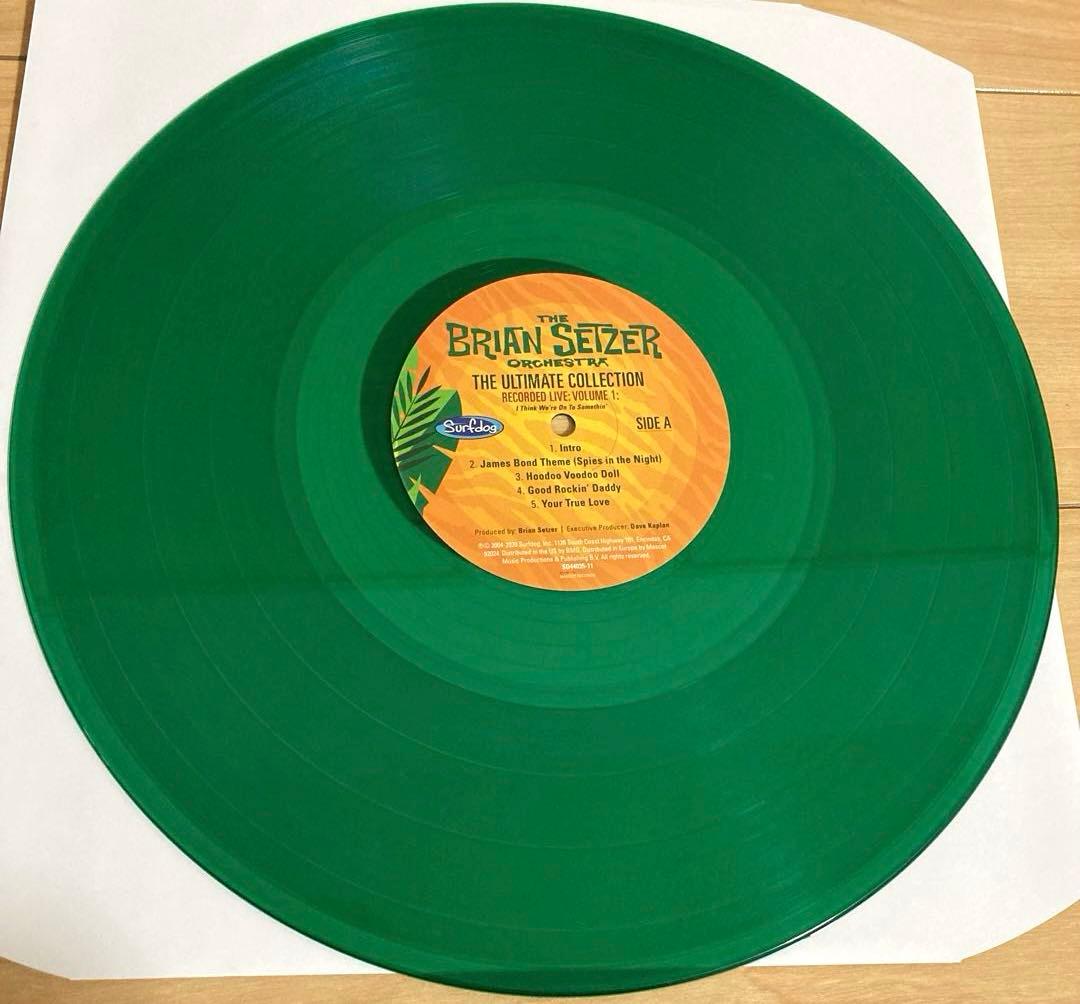 洋楽 THE ULTIMATE COLLECTION BRIAN SETZER 2LP