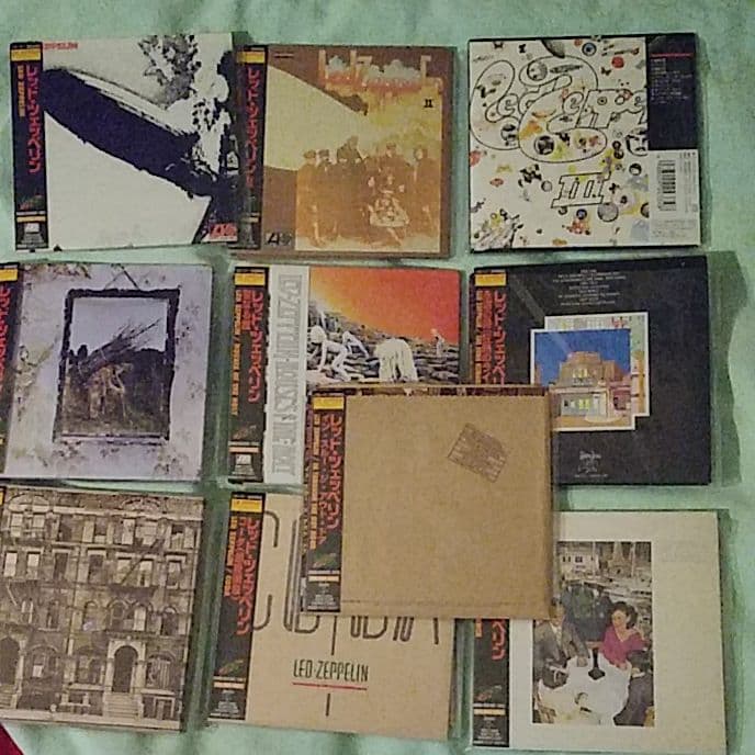 ✡️#新品#レッド・ツェッペリン/フィジカル・グラフィティ～紙ジャケ10点12枚