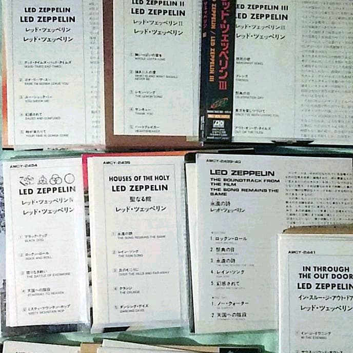 ✡️#新品#レッド・ツェッペリン/フィジカル・グラフィティ～紙ジャケ10点12枚