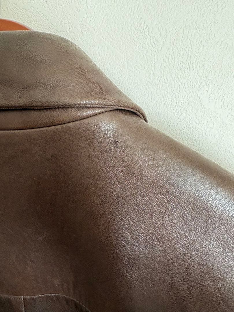 Brooks Brothers 90’s レザージャケット ブラウン カナダ製