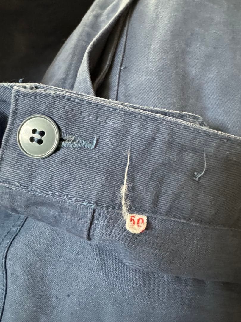 vintage ユーロ　50s〜60s フレンチ　ワークパンツ　ベイカーパンツ