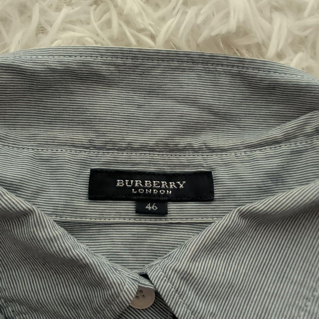 バーバリーロンドン ピンタック チュニック メガチェック 46 大きいサイズ