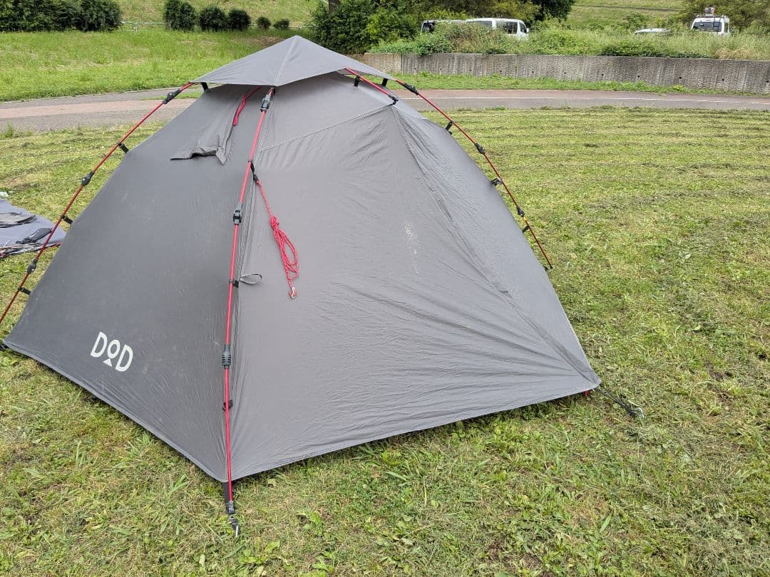 DOD ライダーズワンタッチテント　グレー　T2-275