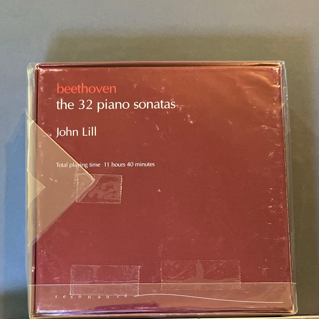 【名盤】【希少】ジョン・リル ベートーヴェン ピアノ・ソナタ 全集
