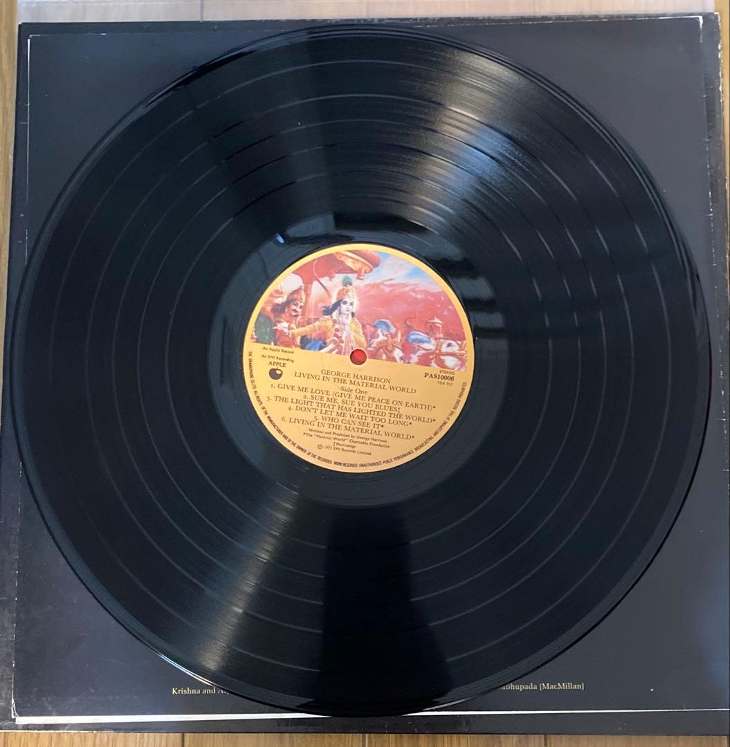 UKオリジナルMaterialジョージハリスンBeatlesビートルズレコード