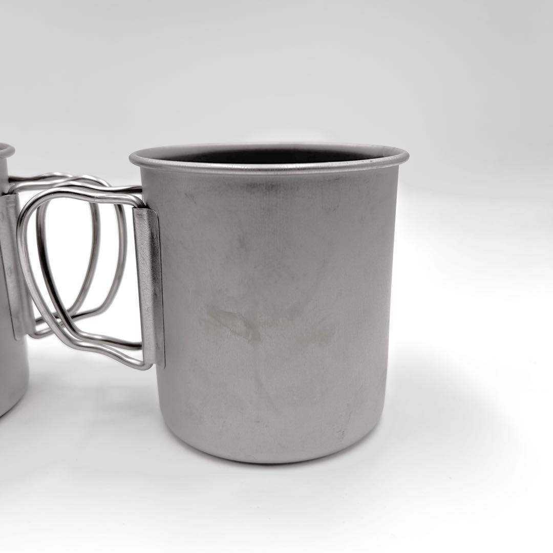 【美品】【2個セット】スノーピーク　チタンシングルマグ600 MG-044R