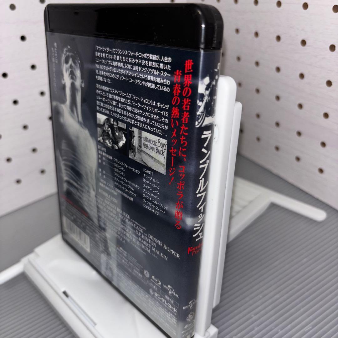 【中古】【廃盤】【国内盤】ランブルフィッシュ('83米)ブルーレイ