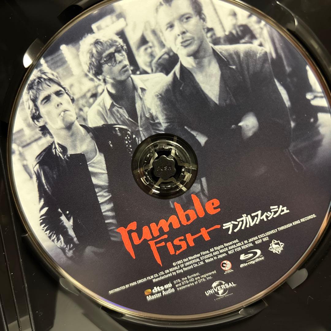 【中古】【廃盤】【国内盤】ランブルフィッシュ('83米)ブルーレイ