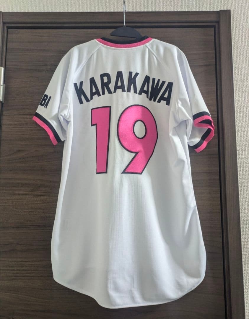 千葉ロッテマリーンズ 初代 復刻ユニフォーム 19唐川侑己 選手 唐川投手