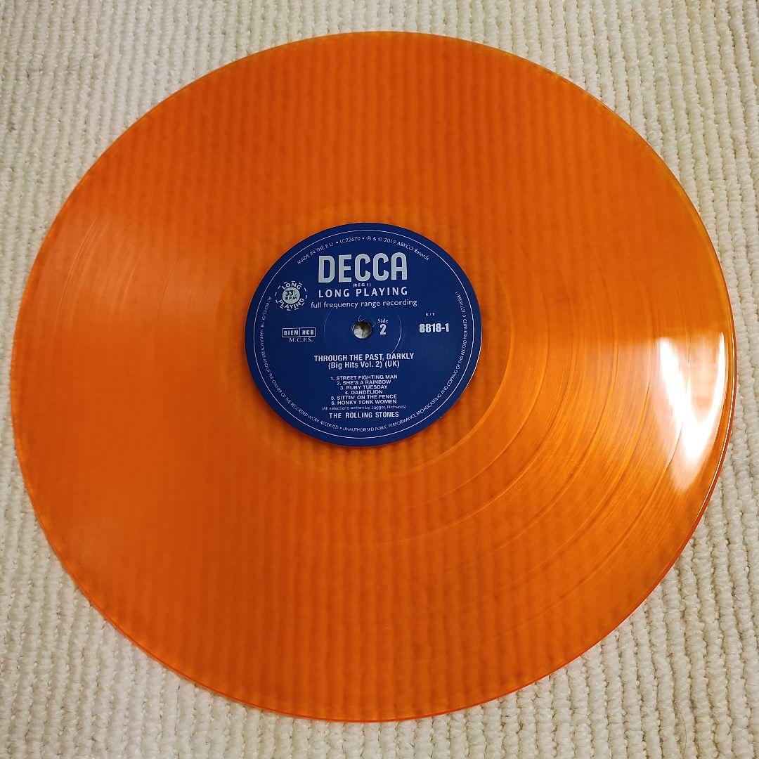 【♦復刻帯付ＬＰオレンジ・ワックス】ローリング・ストーンズ／ビッグ・ヒッツ ２