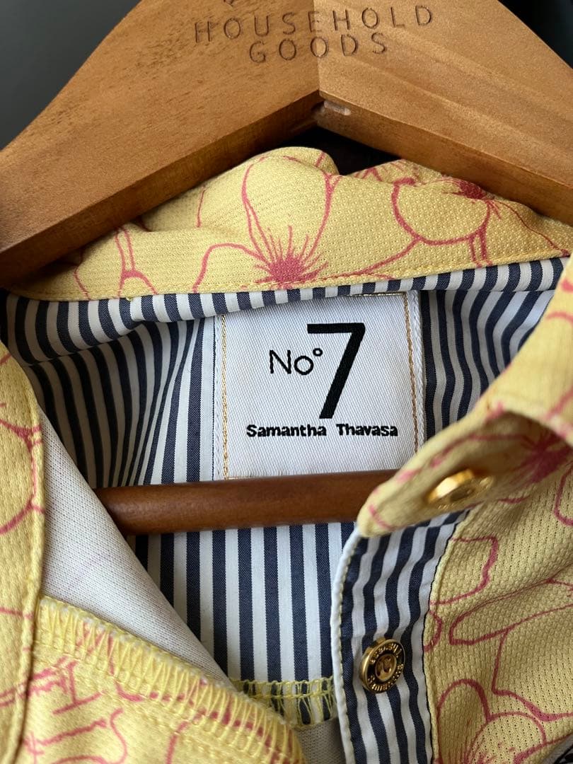 Samantha Thavasa 花柄ポロシャツ　ゴルフ