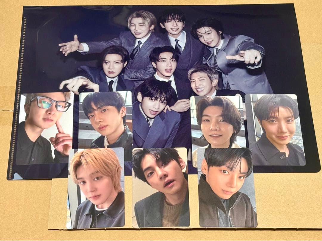 アリラン ARIRANG UMS ユニバ特典 クリアファイル トレカ コンプ