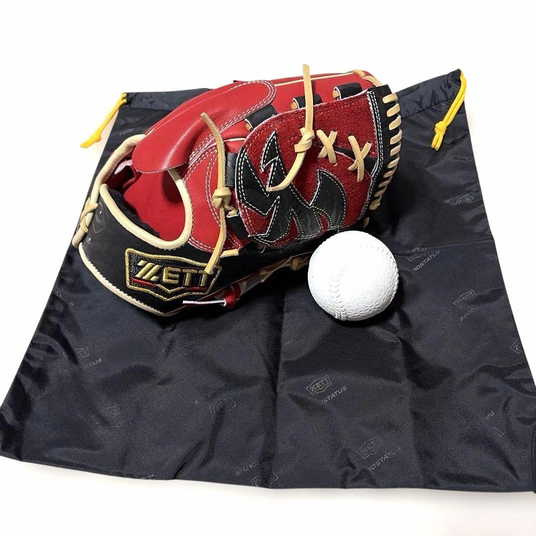 定価税込35200円！ゼット　プロステイタス　一般軟式投手用　新品未使用袋付き
