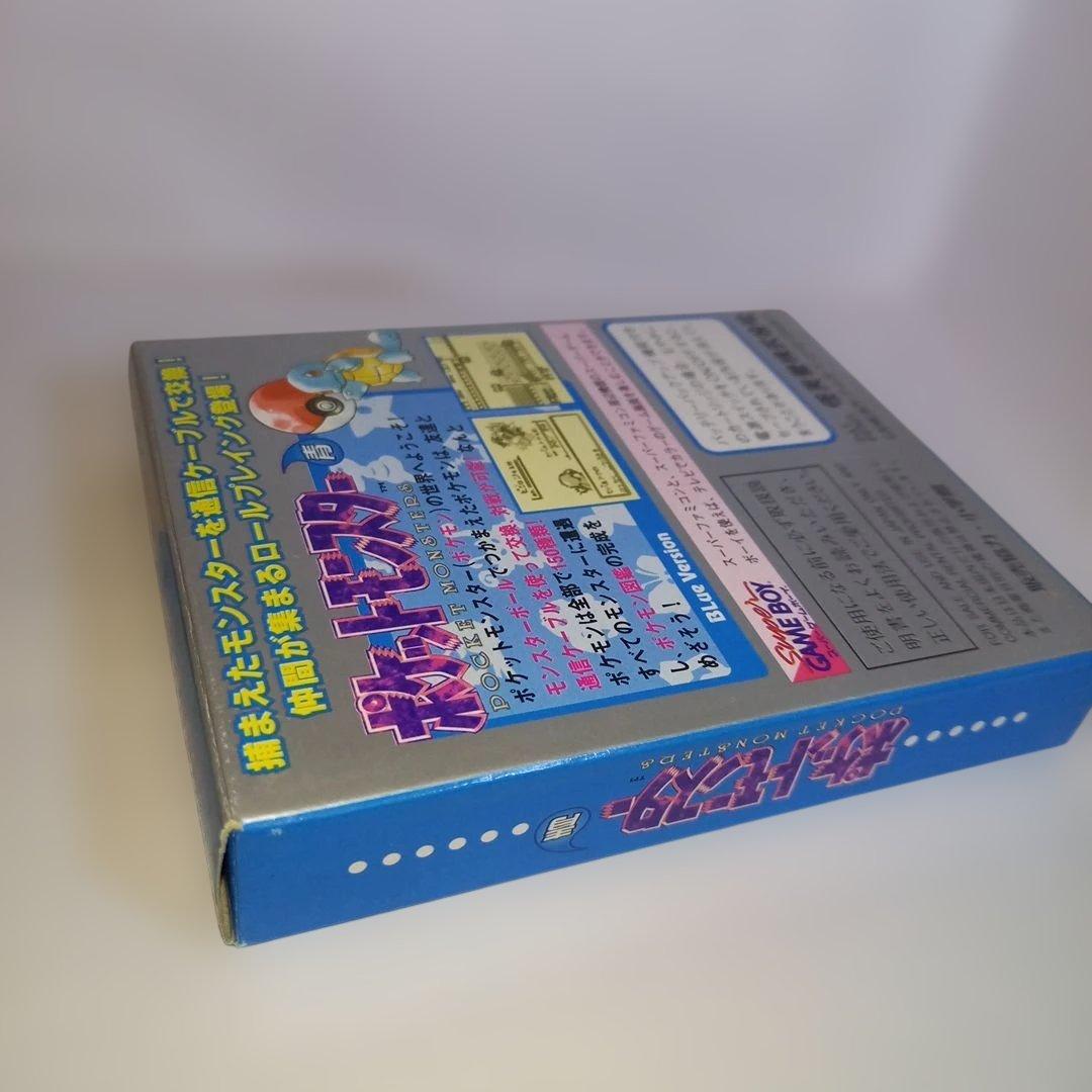 ポケットモンスター青　箱、説明書、マップあり　動作確認済み