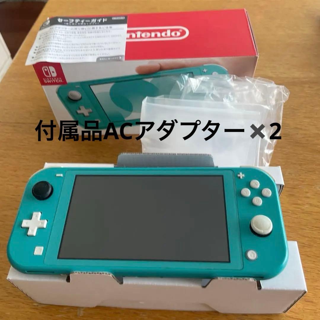 【ジャンク➕付属品追加】Nintendo Switch Lite ターコイズ