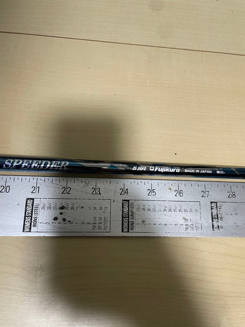 17 フジクラ　ダイアモンドスピーダー　5SR テーラースリーブ付