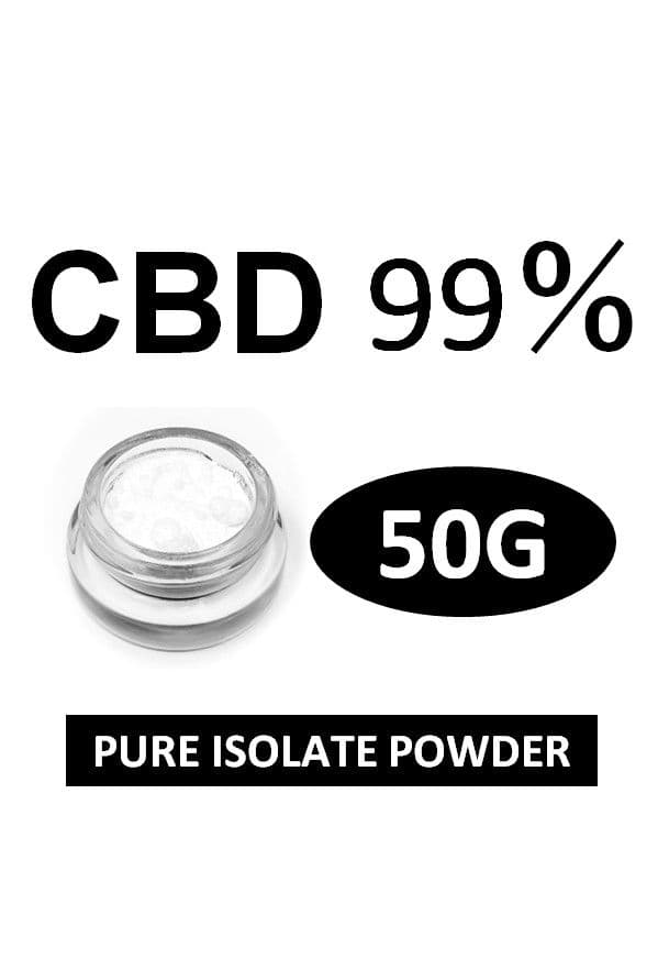 【50G】CBD アイソレート クリスタル 結晶パウダー(高純度99%)