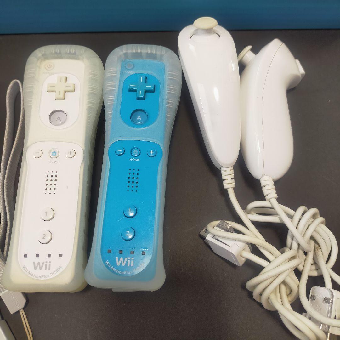 Nintendo Wii RVL-S-WABG 本体 リモコンプラス 一式