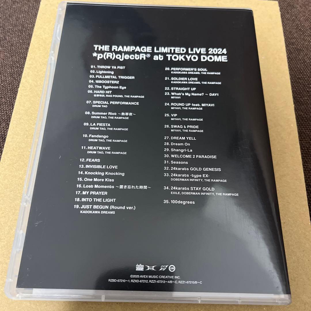 THE RAMPAGE *p(R)ojectR® at TOKYO DOME