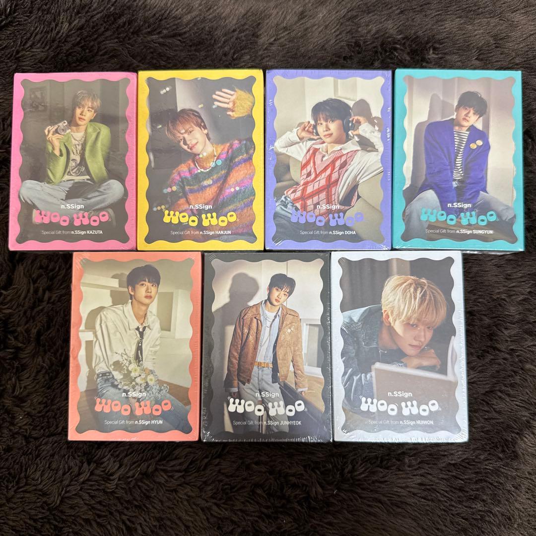 n.SSign WooWoo ネモアルバム　7人まとめ売り　新品未開　エンサイン