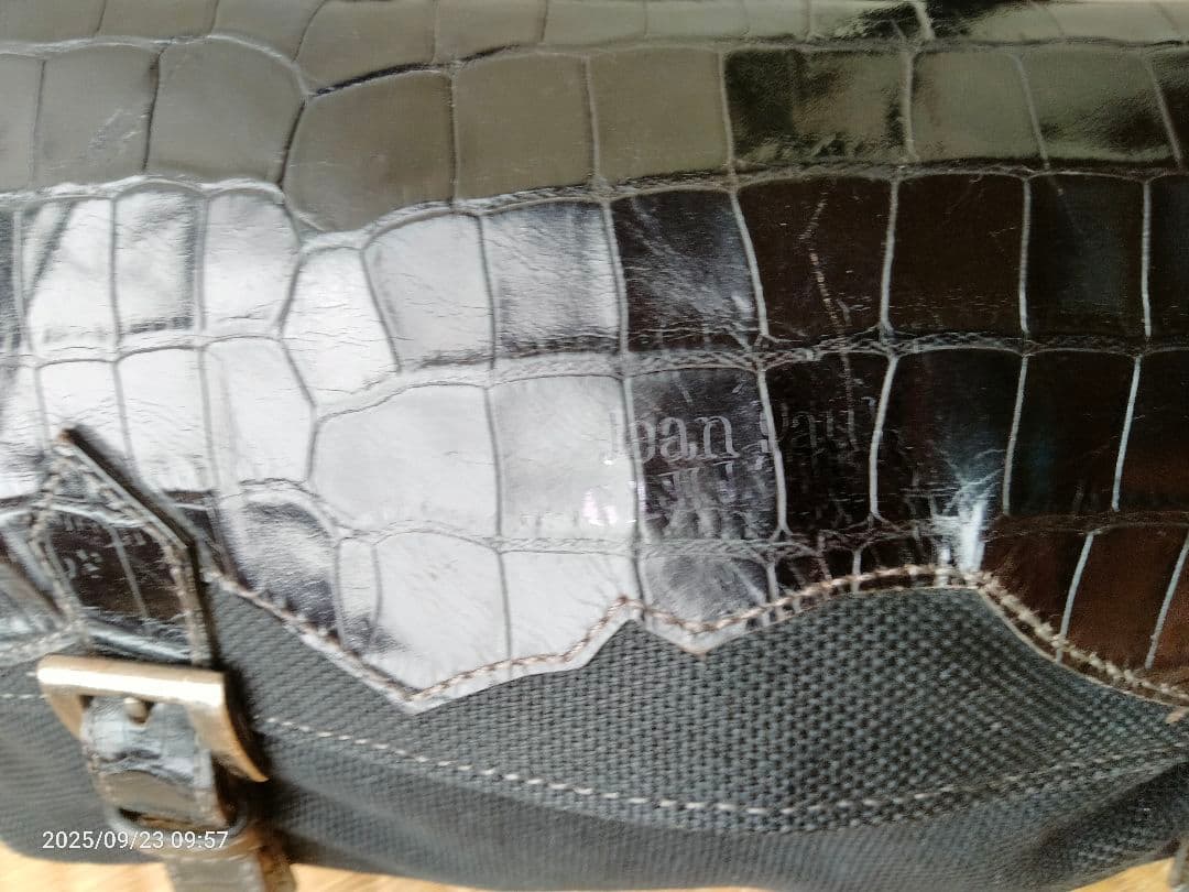 Jean Paul Gaultier ジャンポールゴルチエ ショルダーバッグ-黒