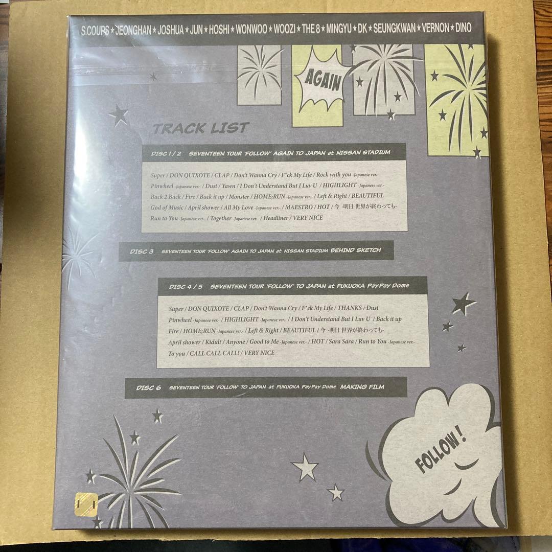 SEVENTEEN follow again スタジアム DVD