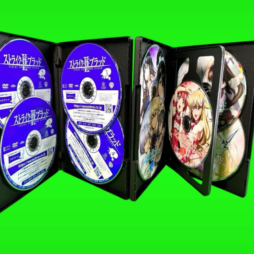 ケース付 ストライク・ザ・ブラッド DVD　Ⅰ～V +特別編 全31巻